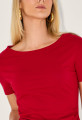 Camiseta Algodão Silvana Vermelho